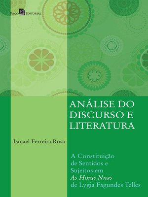 cover image of Análise do Discurso e Literatura